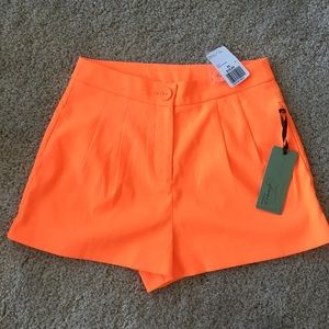 Neon forever 21 high waisted shorts