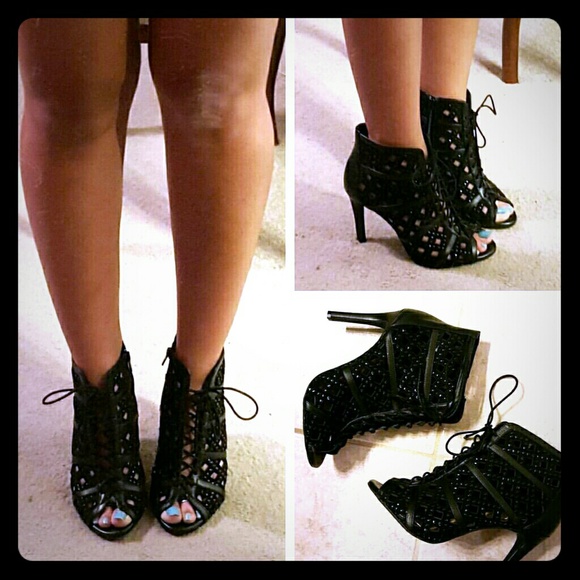 gianni bini lace up heels