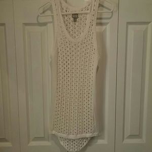 Converse crochet tank