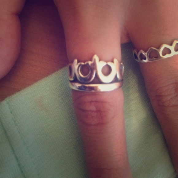 James Avery crown ring 5