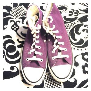 Purple High Top Chuck Taylor