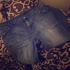 Mossimo plus size short jeans sz 24