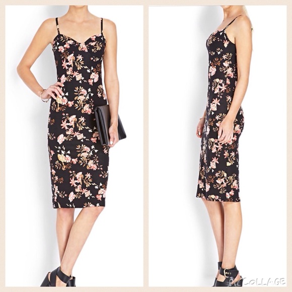 Forever 21 Dresses & Skirts - Floral Midi Dress