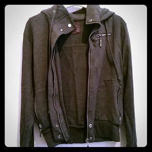 ??Forever 21 grey hooded sweater