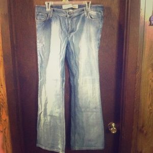 Mossimo supply ultra low rise bootcut jeans