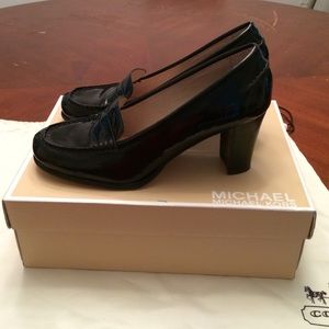 Michael Kors high heel loafers