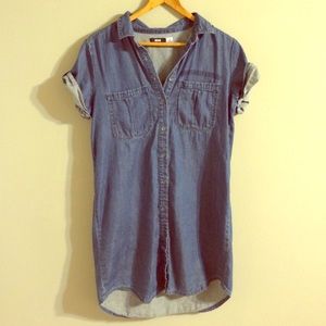Jean dress! BDG for Urban Outfitters.