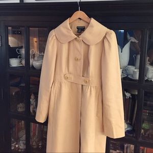 J. Peterman Buttercream Coat