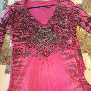 Sinful pink long sleeve.