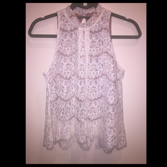 High Neck Tank Top | Size Small