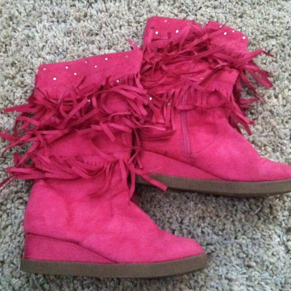 justice fringe boots
