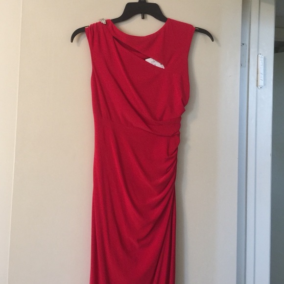 Red dress