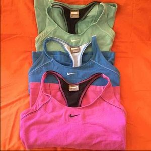 Nike workout tops