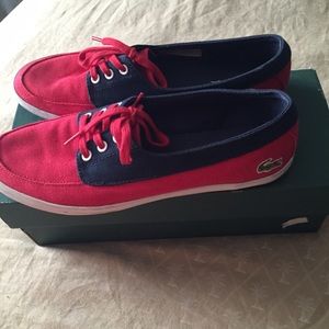 Ziane boat Lacoste shoes