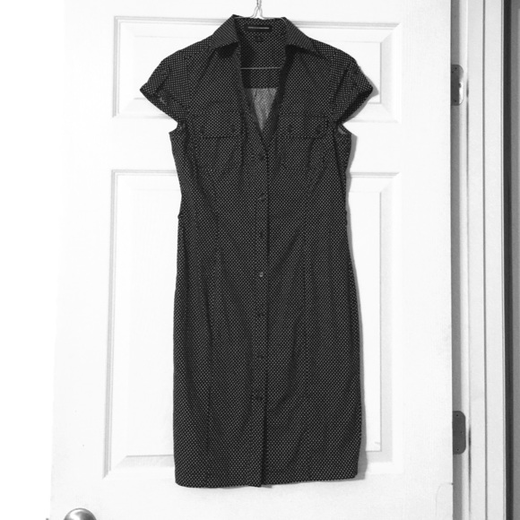 Express button up dress!