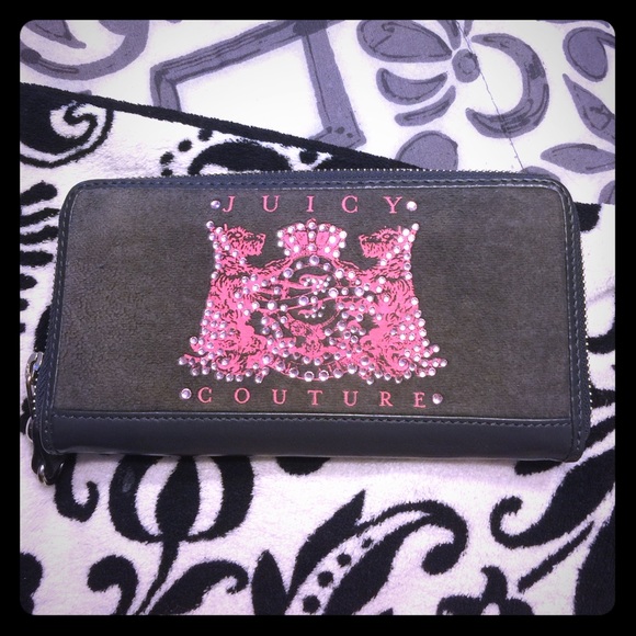 Juicy Couture Grey Wallet - Picture 1 of 3