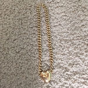 heart chain necklace