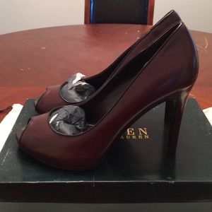 Dark brown Ralph Lauren Pumps