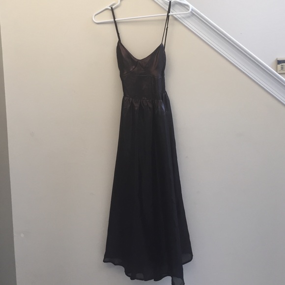 Urban Outfitters Metallic Midi dress