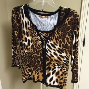 Belldini Animal print Sweater set