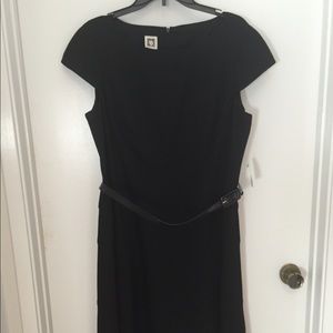 Anne Klein black dress for work or cocktails!
