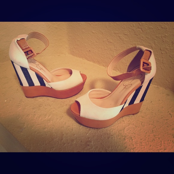 Jessica Simpson wedges