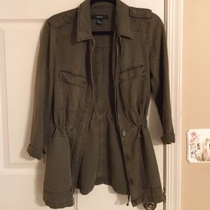 Army green jacket