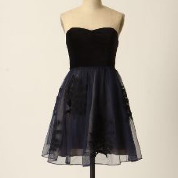 Anthropologie Floreat cocktail dress sz 4