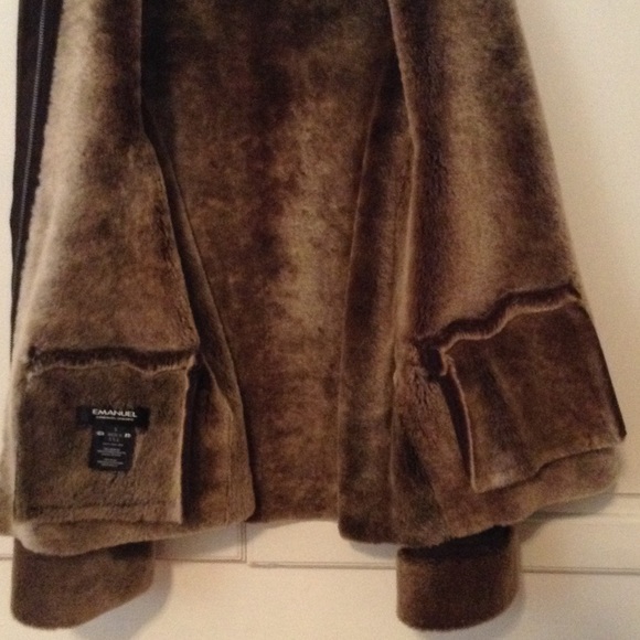 EMANUEL UNGARO 100 % Shearling Coat made in USA - Picture 4 of 4