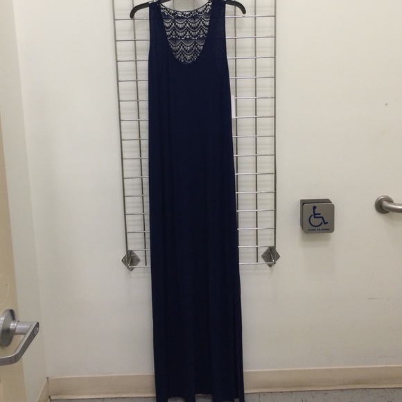 Navy blue maxi dress 💙