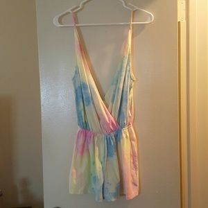Tie dye romper