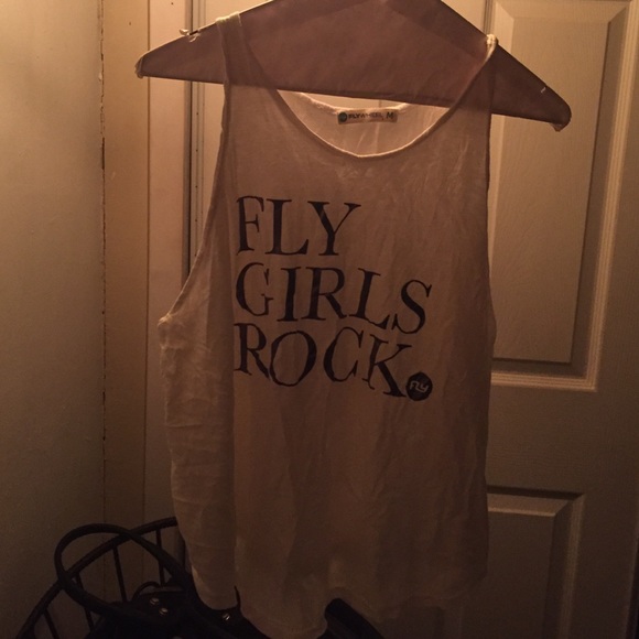 Flybarre "Fly Girls Rock" crop top