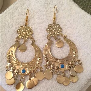 Gold earrings ( reserved )