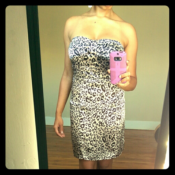 Silky Sexy Charlotte Russe Animal Print Dress