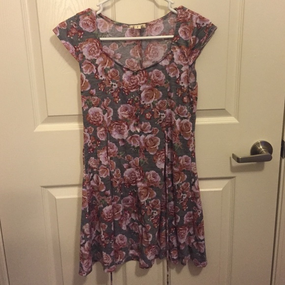 Floral print dress