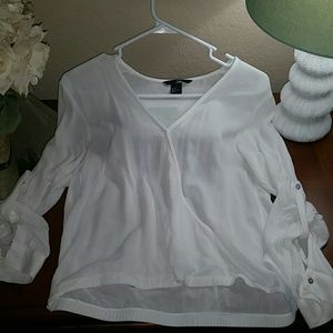 H&M white top