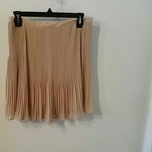 Chiffon pleated skirt