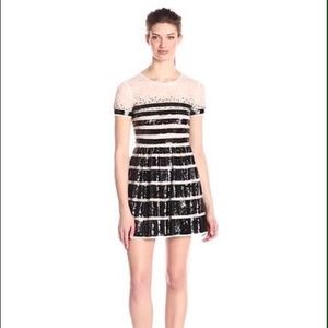 BCBG MAXAZRIA "TASI" sequin/lace dress BNWT