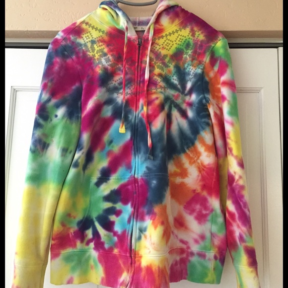 ⚡️️️Price Drop⚡️🌈 Tie dye hoodie 🌈