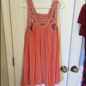 Unique Coral Dress