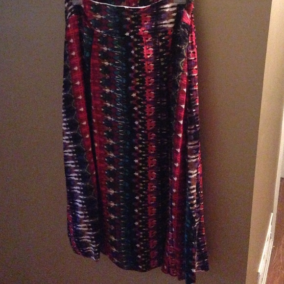 Colorful skirt!