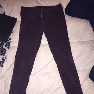 American eagle corduroy jeggings