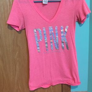 Victoria's Secret pink shirt