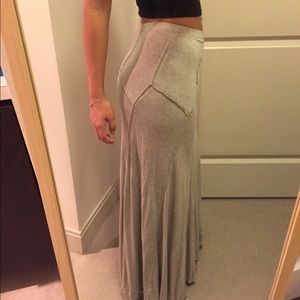 Mermaid maxi skirt