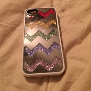 iPhone 5 or 5s case with beads.