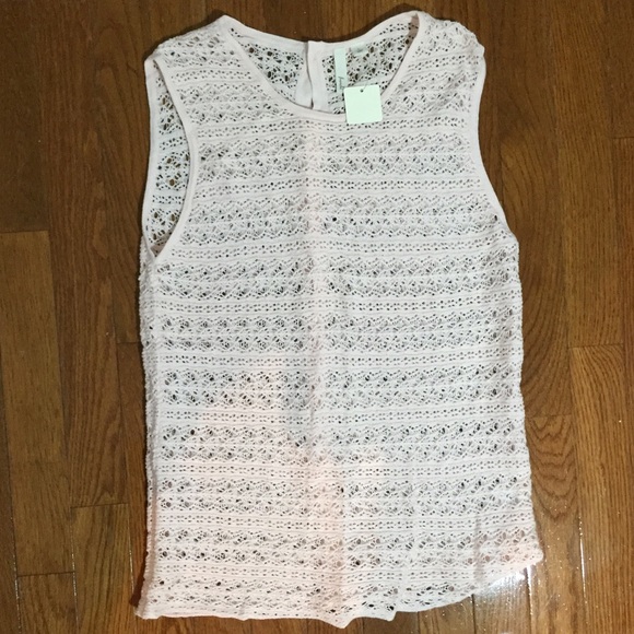 Nordstrom Frenchi knit tank size L (fits Sm-Med)
