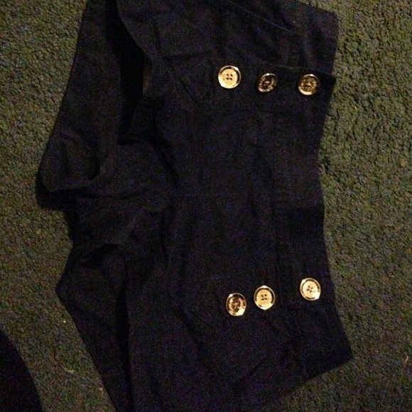 Navy blue shorts