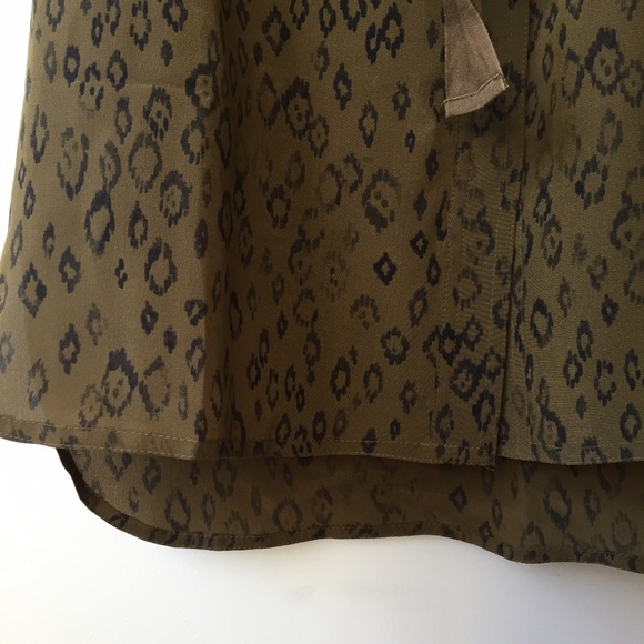 Madewell Silk Playa Dress in Leopard Fade - Picture 4 of 4