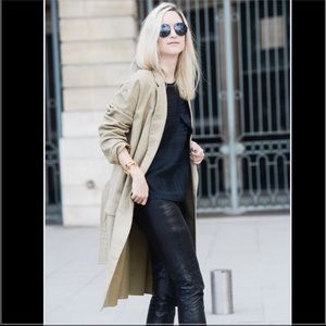 🎉H & M genuine leather pants. Size 4🎉