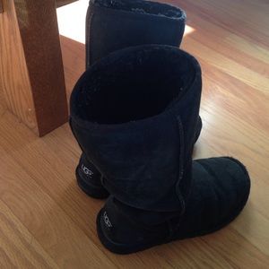 Authentic Women's Tall Black Uggs